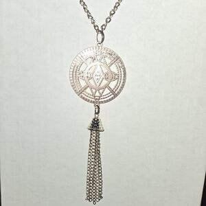 Elegant Rose Gold Tone Pendant Necklace Fashion Jewelry / Decor